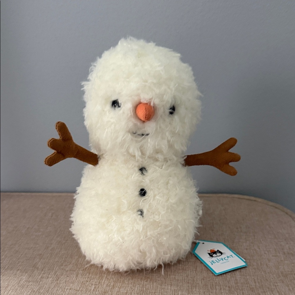 Jelly cat snowman